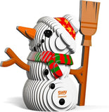 Kit snowman - 3D cardboard