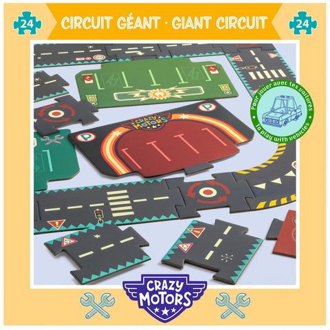 Circuit géant - Crazy motors