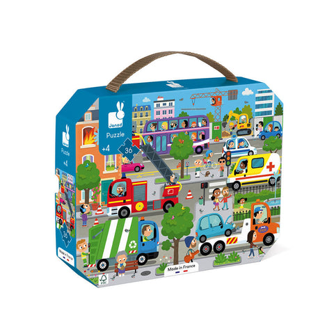 Janod - Puzzle city 36 pcs