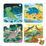 4 Puzzle évolutif - Les dinosaures