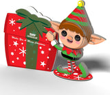 Kit Christmas elf - 3D cardboard