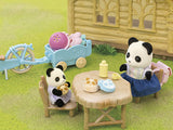 Sylvanian Families - La fille panda avec son vélo