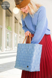 Handed by - Joy Shopper royal blue