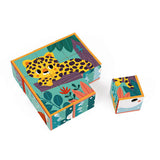 9 cubes carton animaux WWF