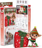 Kit Christmas elf - 3D cardboard