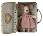 Angel mouse in suitcase