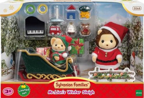 Sylvanian Families - Coffret traineau de Noël - 5568