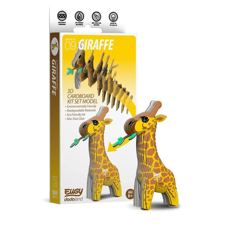 Kit Girafe - 3D cardboard