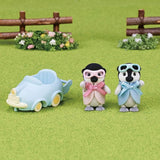 Sylvanian Families - Jumeaux pingouins et leur voiture - 5695